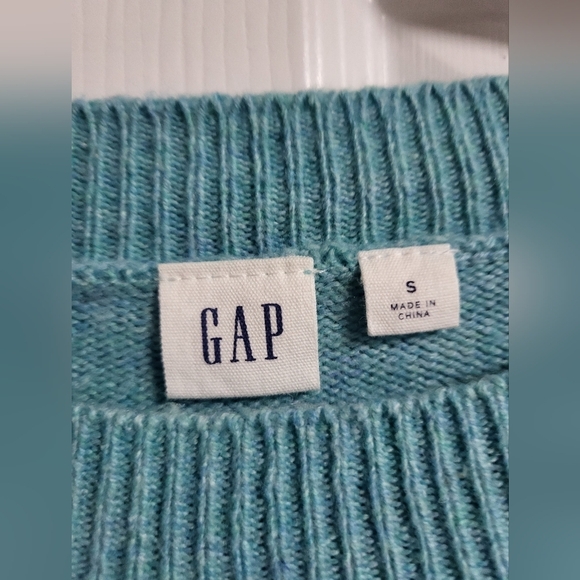 Gap - Seafoam Green - Mock Neck, Hi Low Sweater - Size S - Picture 3 of 8